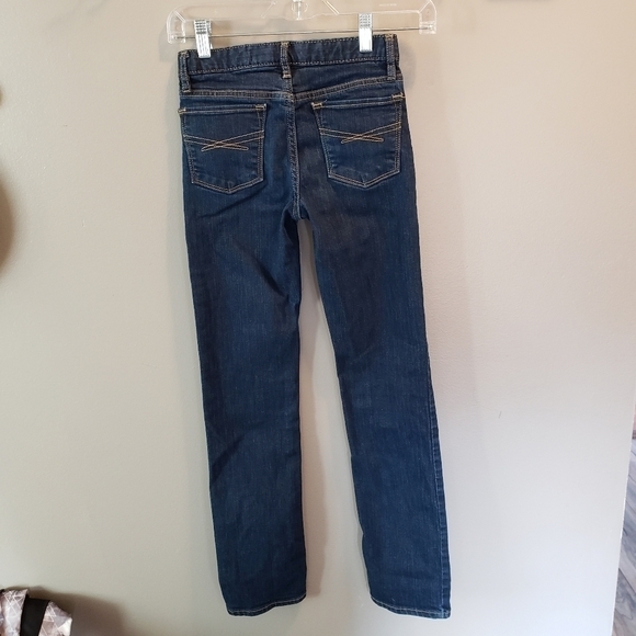 NWOT Gap kids dark wash straight jeans - Picture 5 of 6
